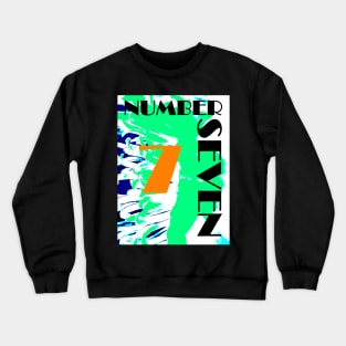 THE NUMBER SEVEN Crewneck Sweatshirt